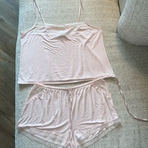 Victoria’s Secret Lace Trim Cami Set